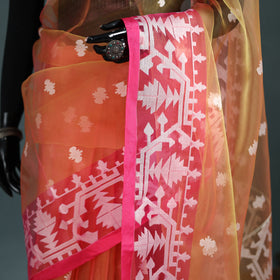 Bengal Pure Muslin Handloom Jamdani Saree 25
