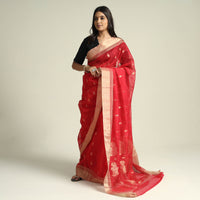 chanderi silk saree