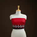 Bengal Kantha Hand Embroidered Cotton Blouse Piece 25