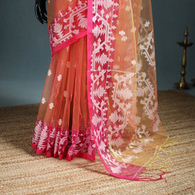 Bengal Pure Muslin Handloom Jamdani Saree 25