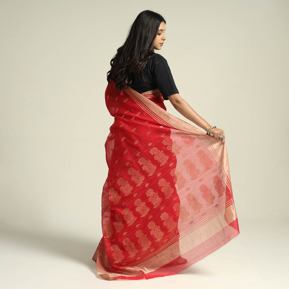 chanderi silk saree