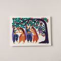  Handpainted Bhil Pithora Painting by Geeta Bariya 