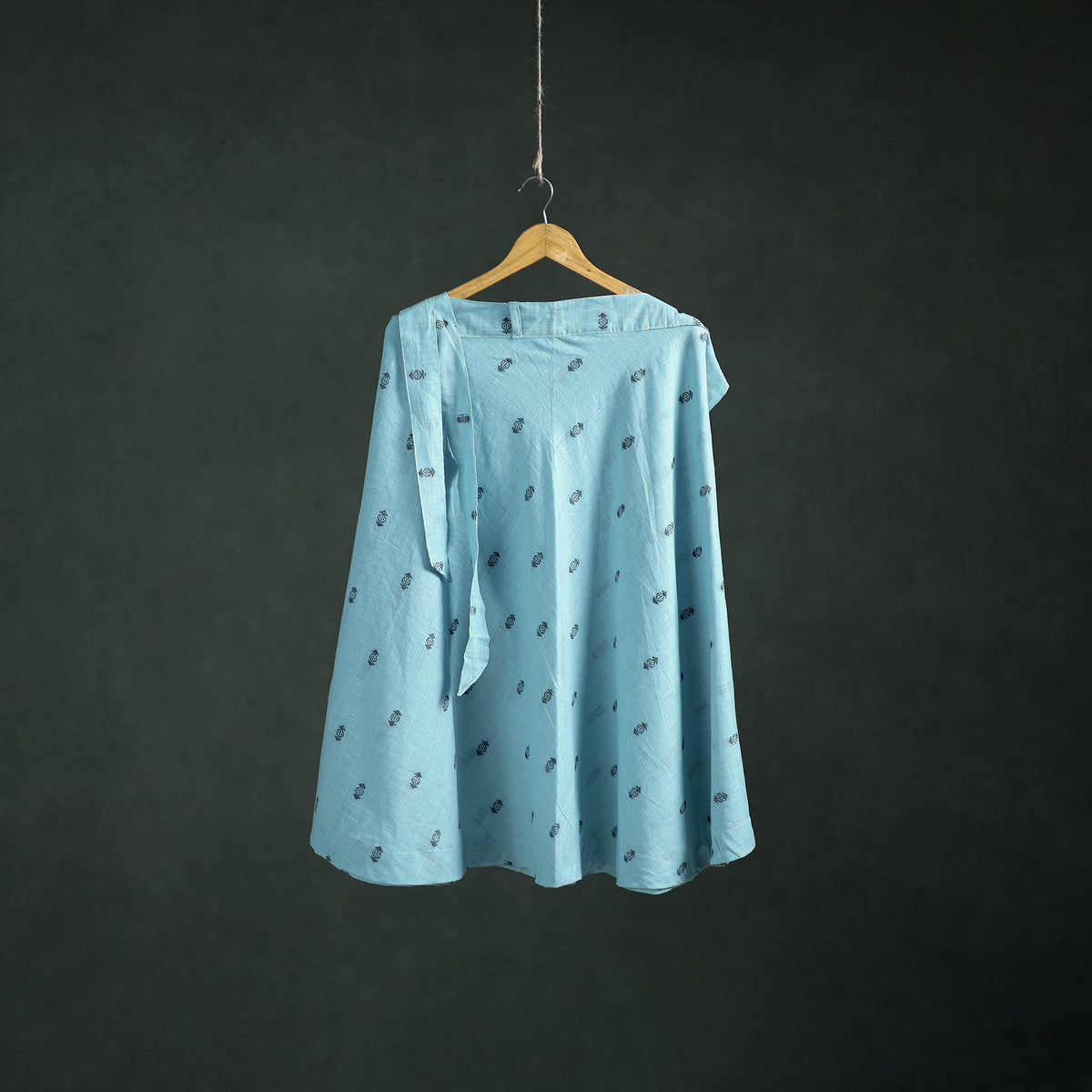 Jacquard Cotton Wrap Around Skirt 143