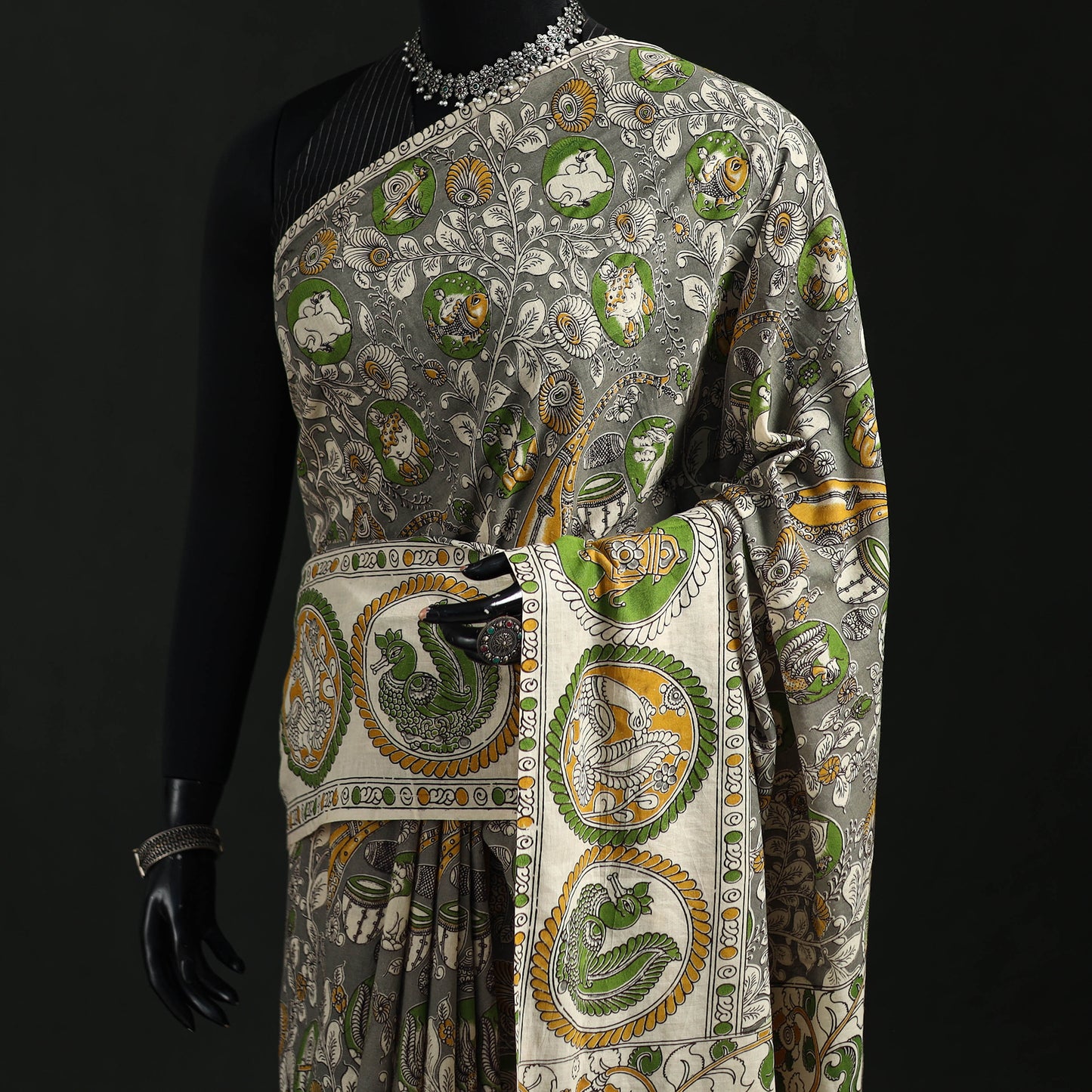 Kalamkari Printed Cotton Saree 92