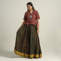 Ajrakh Patchwork Skirt 