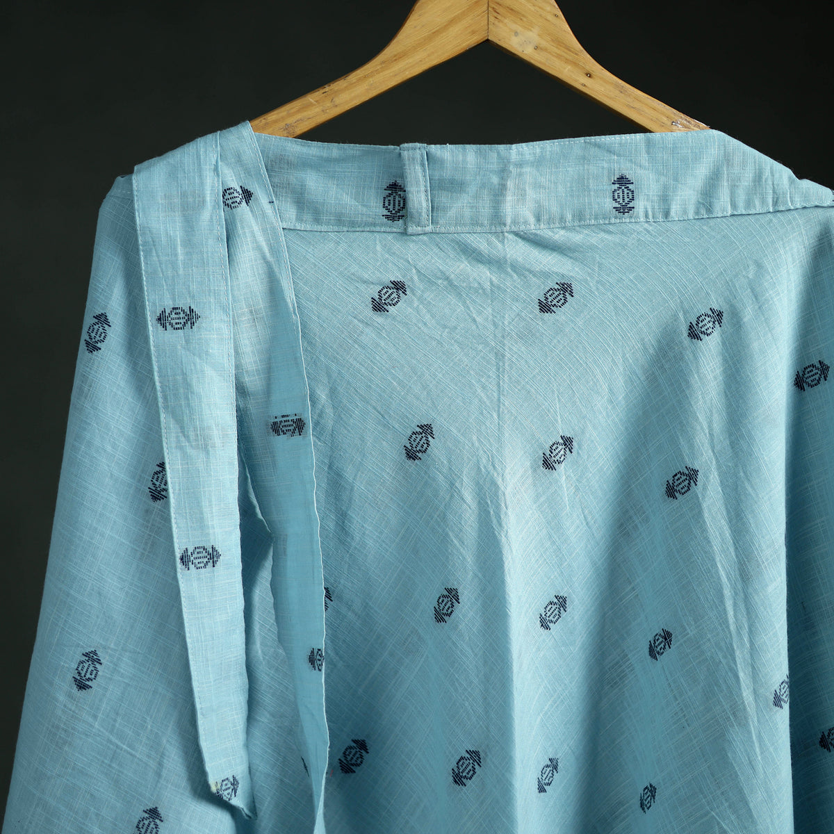 Jacquard Cotton Wrap Around Skirt 143