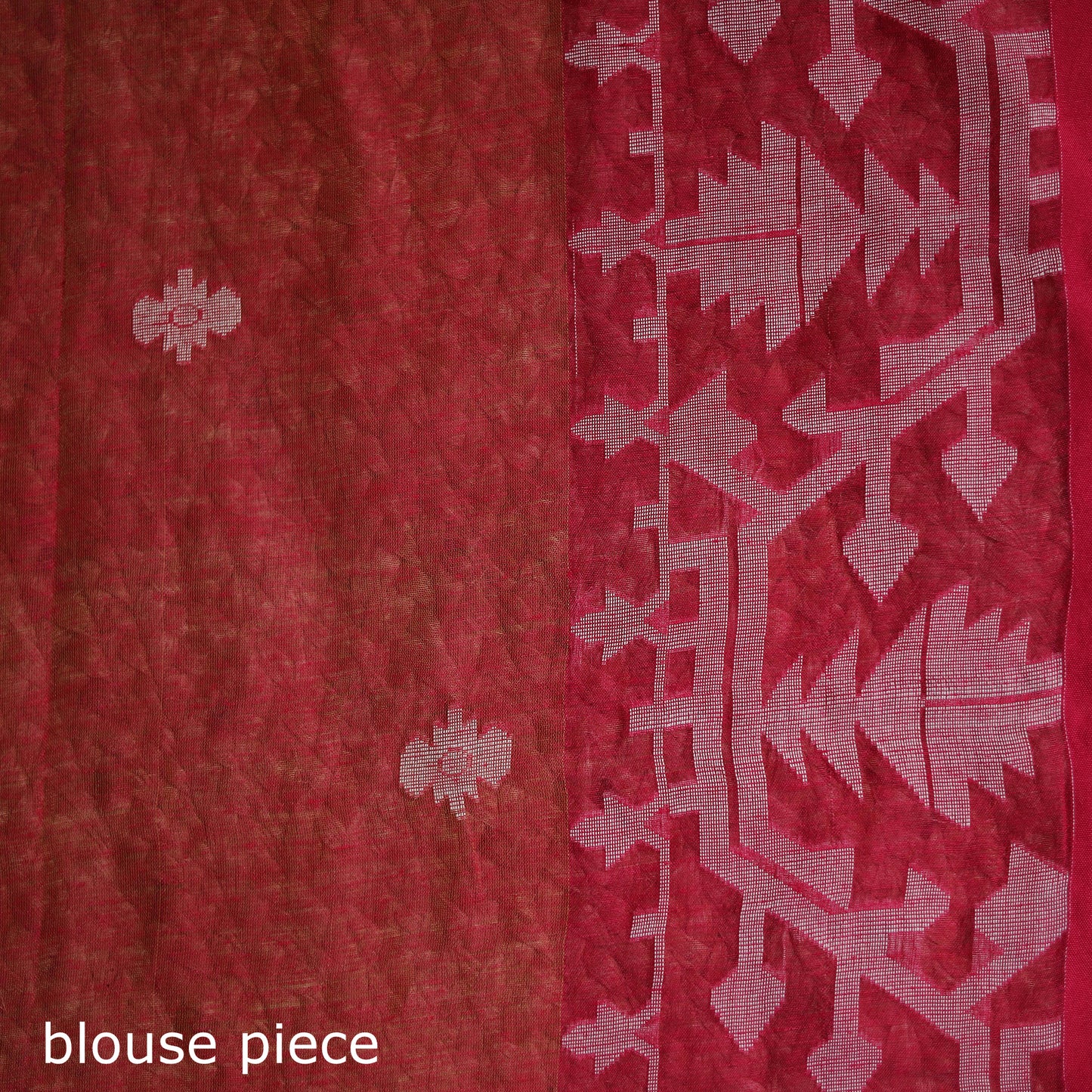 Bengal Pure Muslin Handloom Jamdani Saree 25