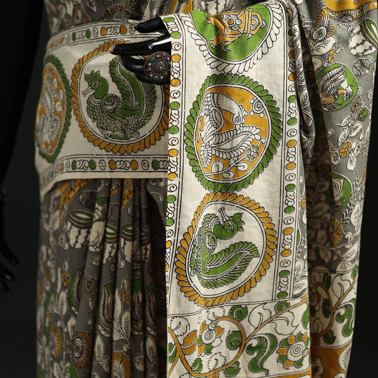 Kalamkari Printed Cotton Saree 92