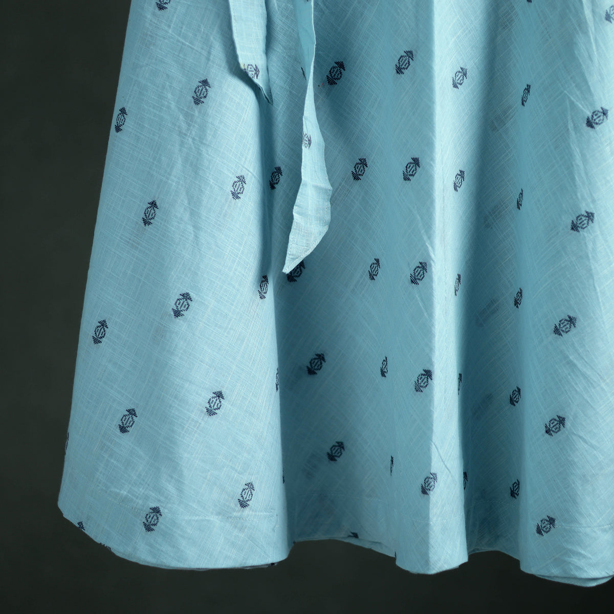Jacquard Cotton Wrap Around Skirt 143