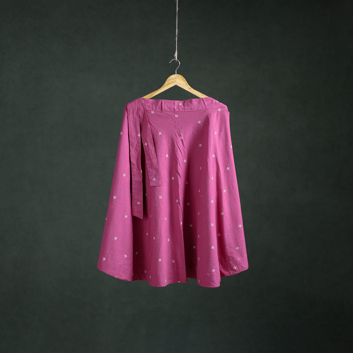Jacquard Cotton Wrap Around Skirt 144