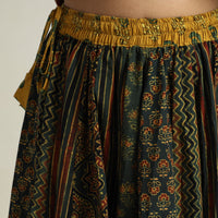 Ajrakh Patchwork Skirt 