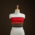 Bengal Kantha Hand Embroidered Cotton Blouse Piece 31