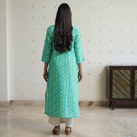 Buy Jaipur Printed Cotton Straight Kurta Online l iTokri.com