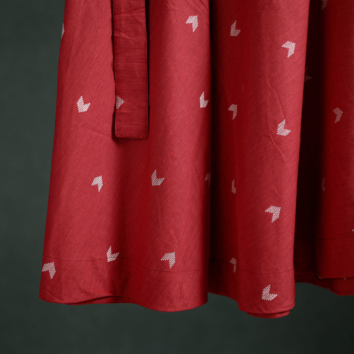 Jacquard Cotton Wrap Around Skirt 145