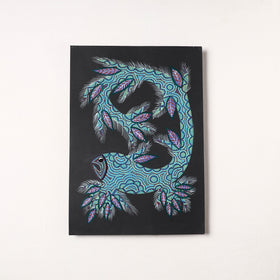  Handpainted Bhil Pithora Painting by Geeta Bariya 