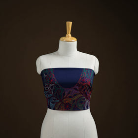 Bengal Kantha Hand Embroidered Cotton Blouse Piece 39