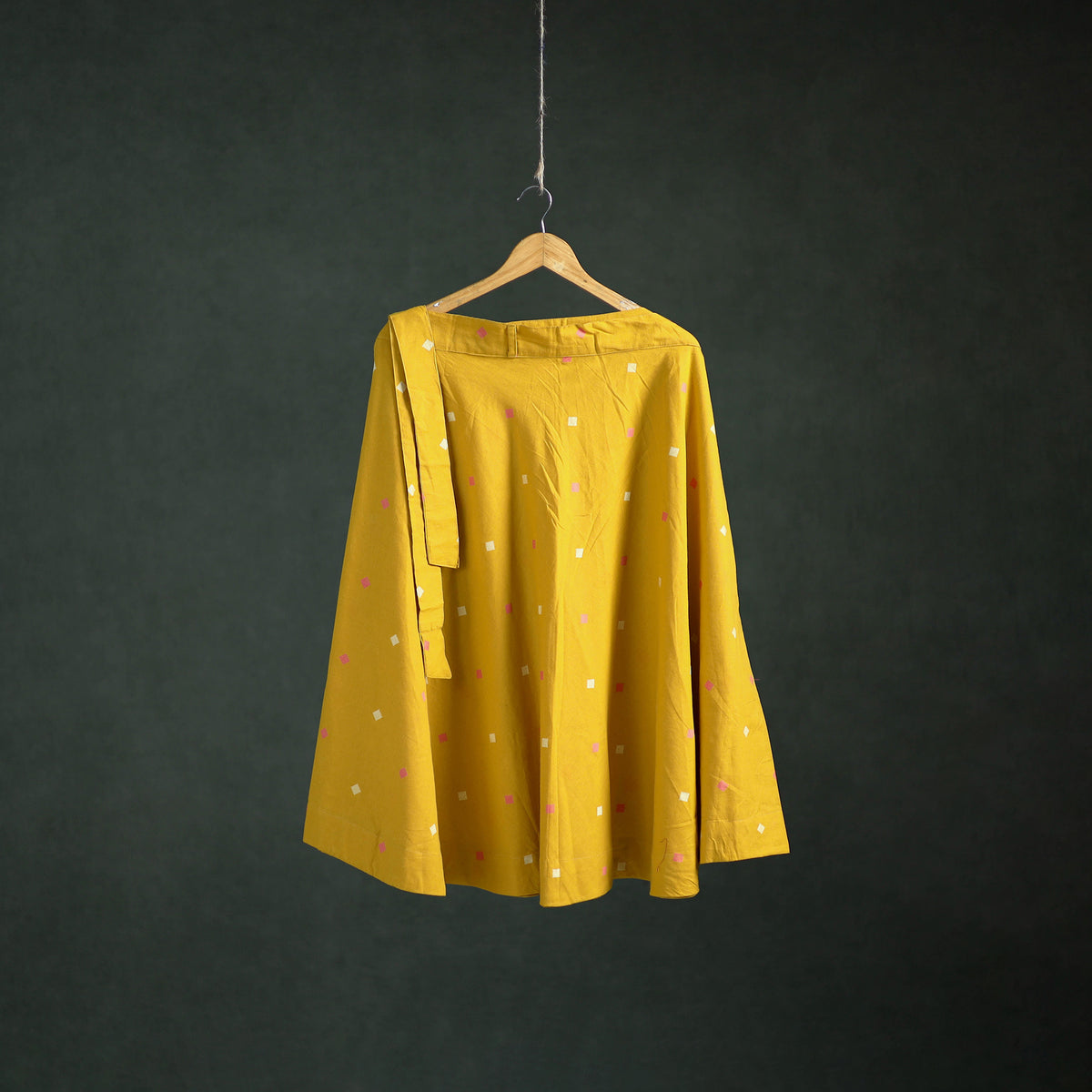 Jacquard Cotton Wrap Around Skirt 149