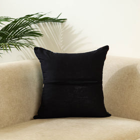 Multicolor - handcrafted cotton patchwork cushion cover 03