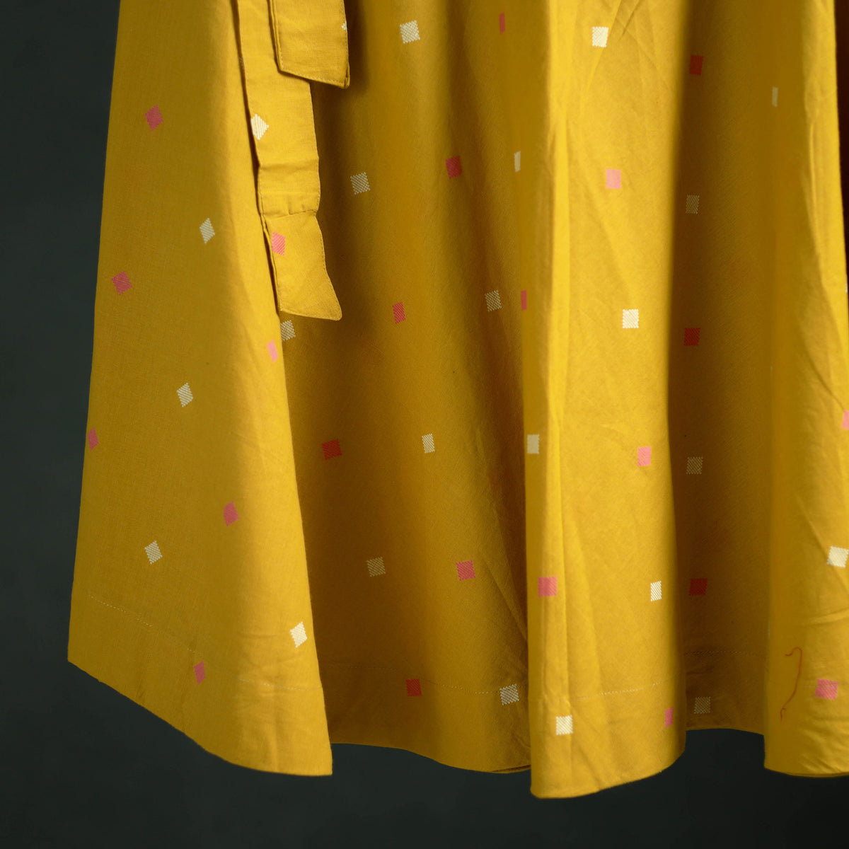 Jacquard Cotton Wrap Around Skirt 149