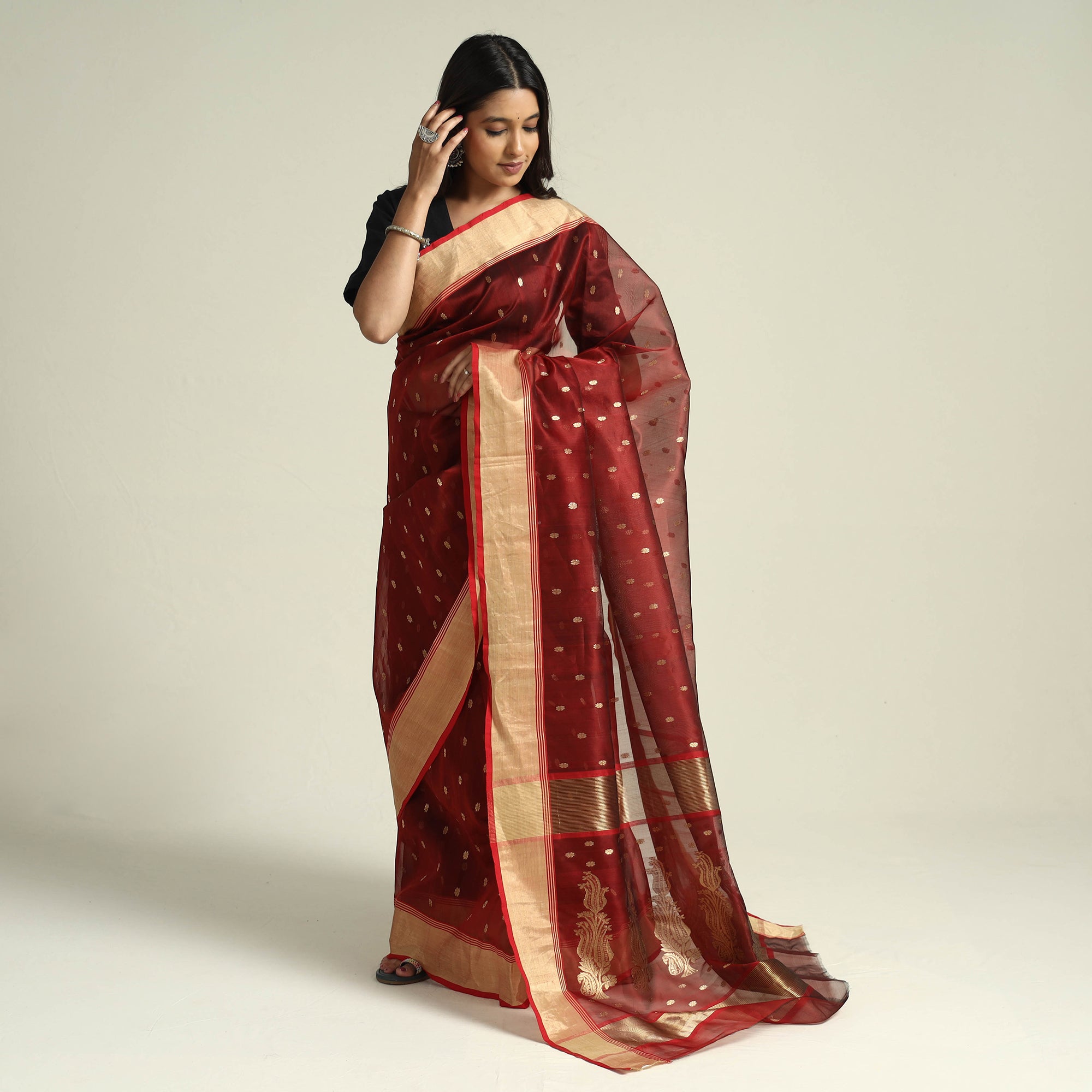 Karwa Chauth 2023: Rupali Ganguly Regal Saree Collection