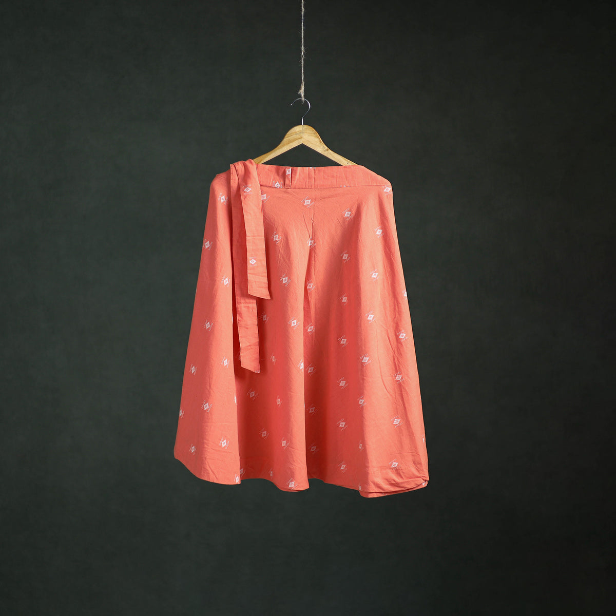 Jacquard Cotton Wrap Around Skirt 150
