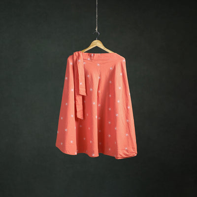 Jacquard Cotton Wrap Around Skirt 150
