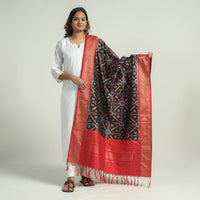 ikat silk dupatta