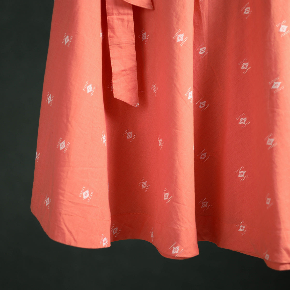Jacquard Cotton Wrap Around Skirt 150