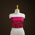 Bengal Kantha Hand Embroidered Cotton Blouse Piece 41