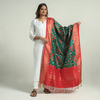 ikat silk dupatta