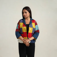 Patchwork Jacquard Women's Jacket 05