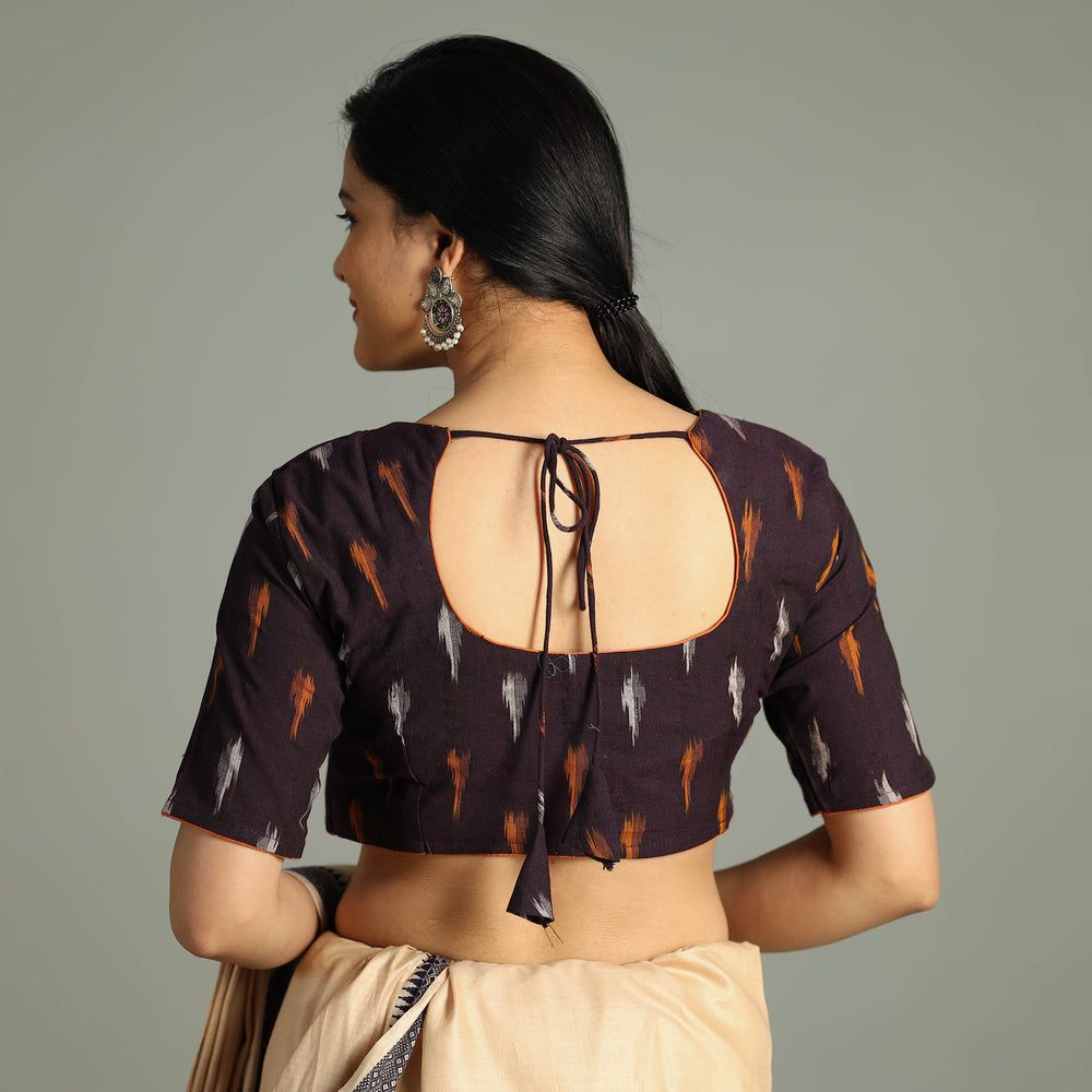 Pochampally Ikat Stitched Blouse