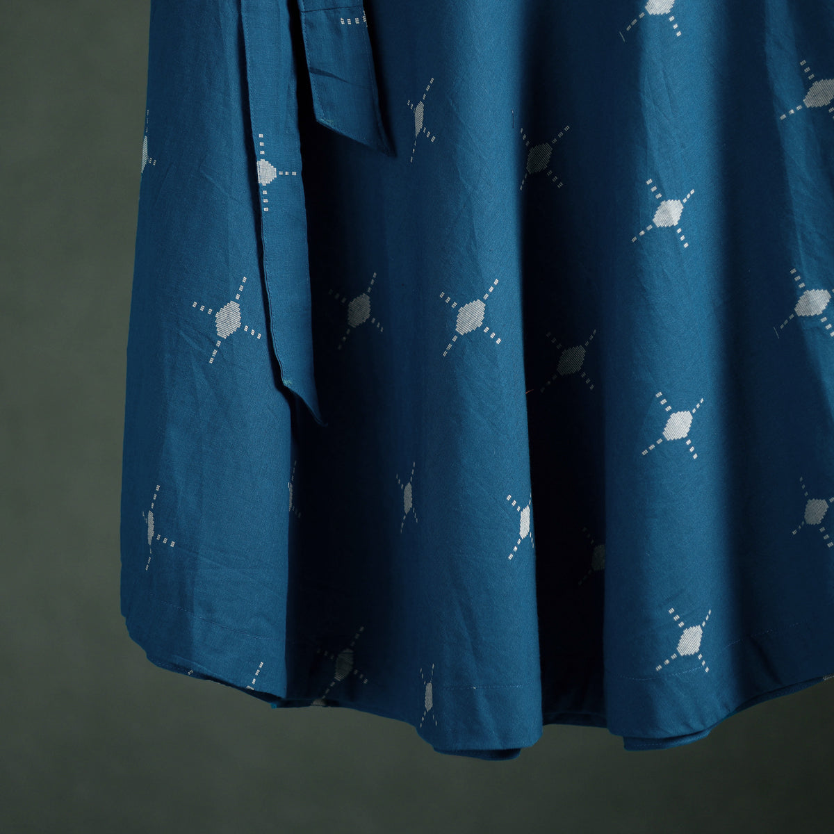 Jacquard Cotton Wrap Around Skirt 151