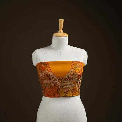 Bengal Kantha Hand Embroidered Cotton Blouse Piece 44
