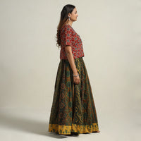 Ajrakh Patchwork Skirt 