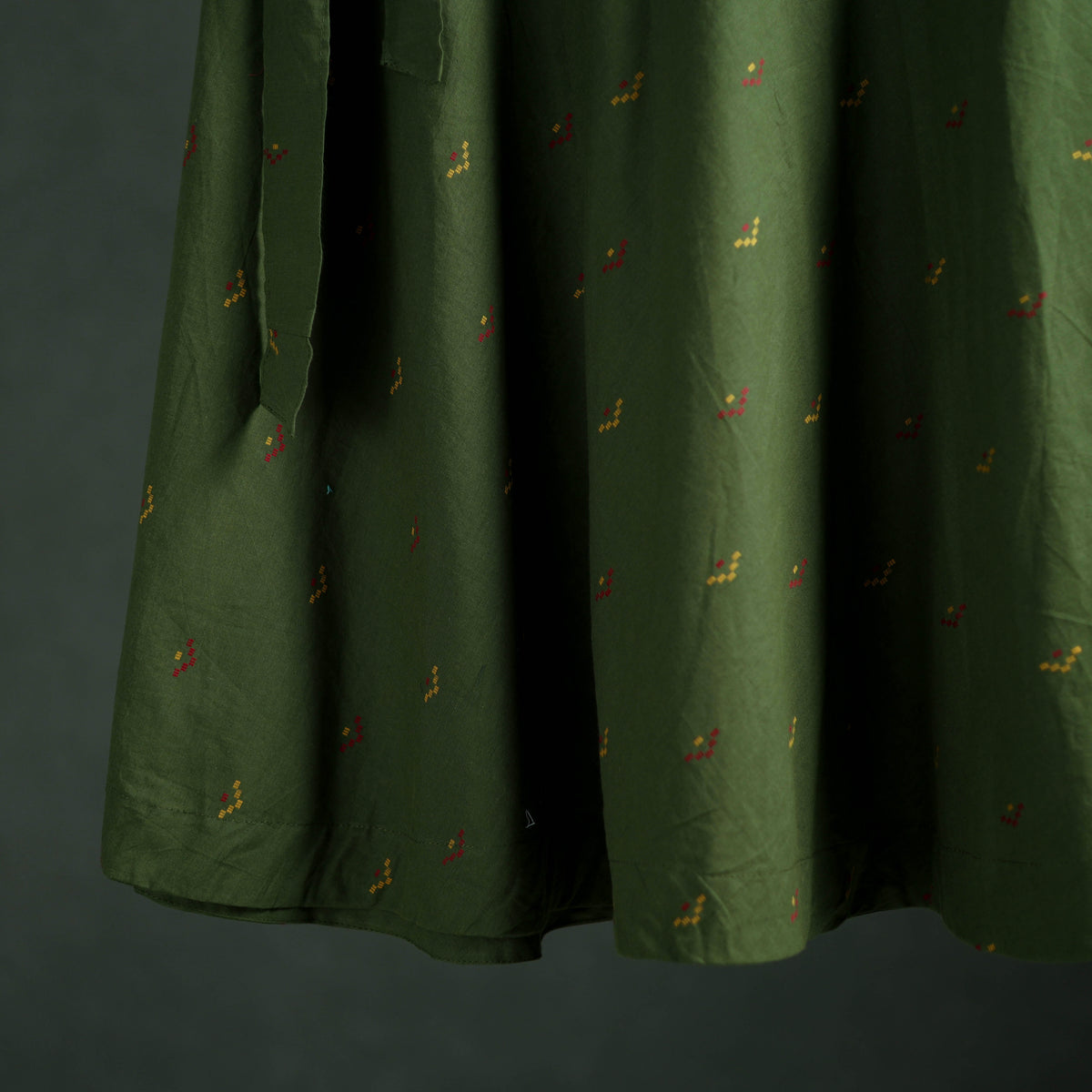 Jacquard Cotton Wrap Around Skirt 153
