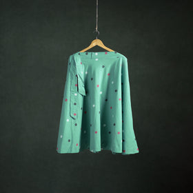 Jacquard Cotton Wrap Around Skirt 154