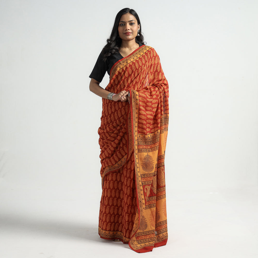 Bagh Print Saree