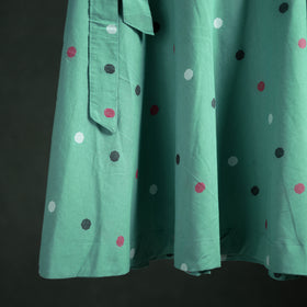 Jacquard Cotton Wrap Around Skirt 154