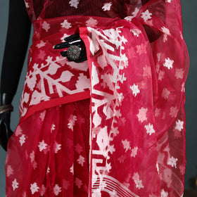 Bengal Pure Muslin Handloom Jamdani Saree 31