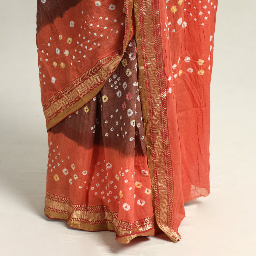 bandhani saree