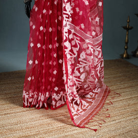 Bengal Pure Muslin Handloom Jamdani Saree 31