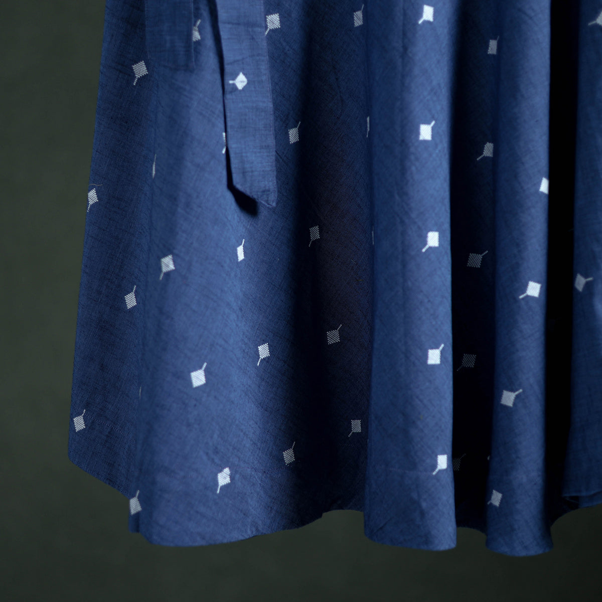 Jacquard Cotton Wrap Around Skirt 155