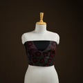 Bengal Kantha Hand Embroidered Cotton Blouse Piece 54