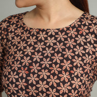 Bagru Stitched Blouse