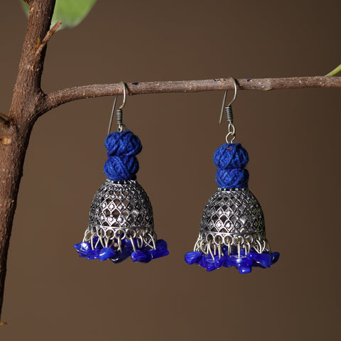 Jesika Handcrafted GS Beadwork Jhumki Earrings 09