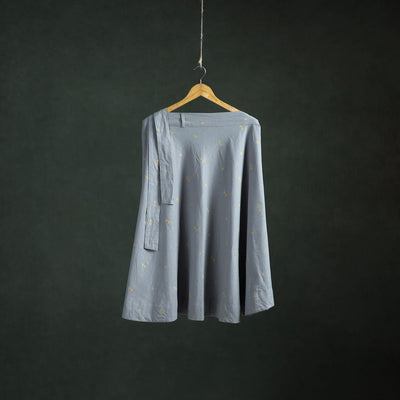 Jacquard Cotton Wrap Around Skirt 156
