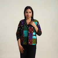 Patchwork Bandhani Women's Jacket 08