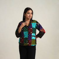 Patchwork Bandhani Women's Jacket 08