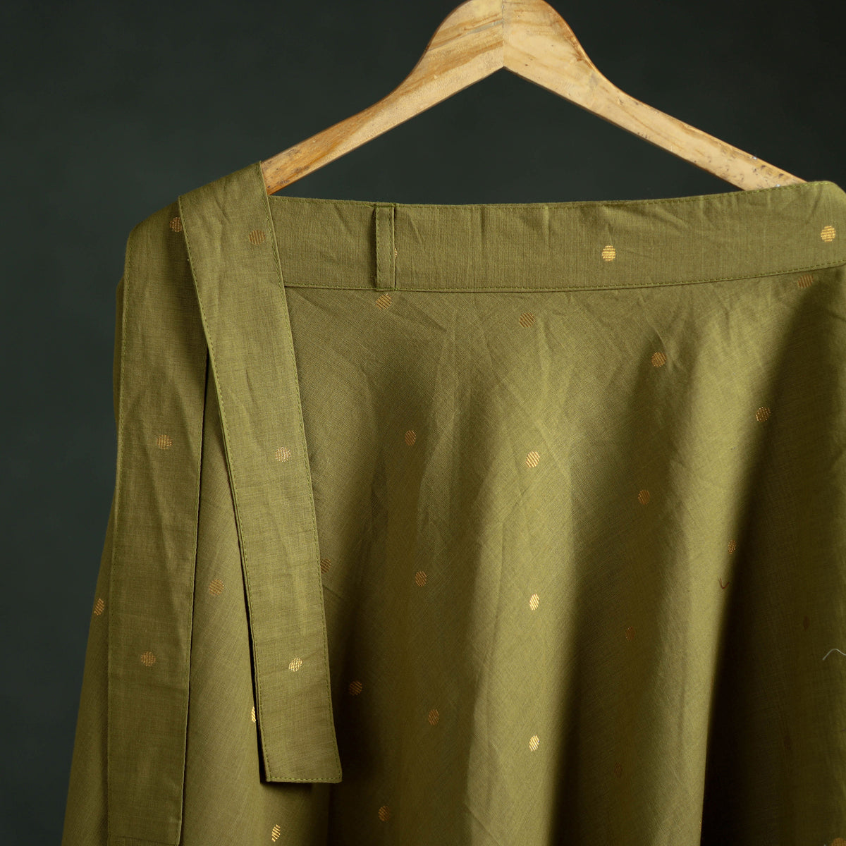 Jacquard Cotton Wrap Around Skirt 157